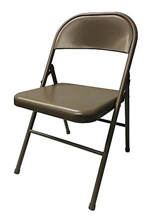 Realspace® Metal Folding Chairs, 30